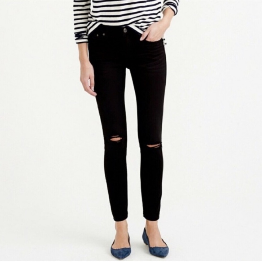 NWOT J.Crew Toothpick Distressed